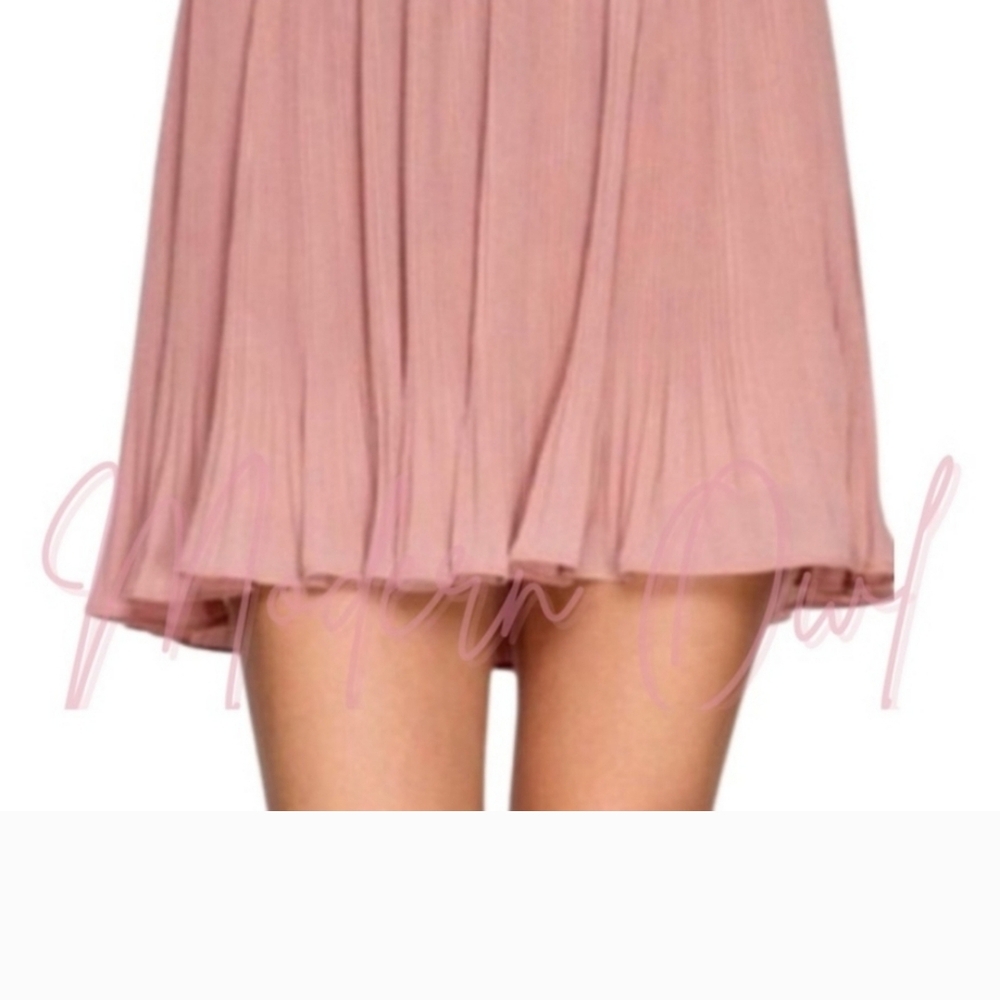 Pleated Pink Skirt NWT